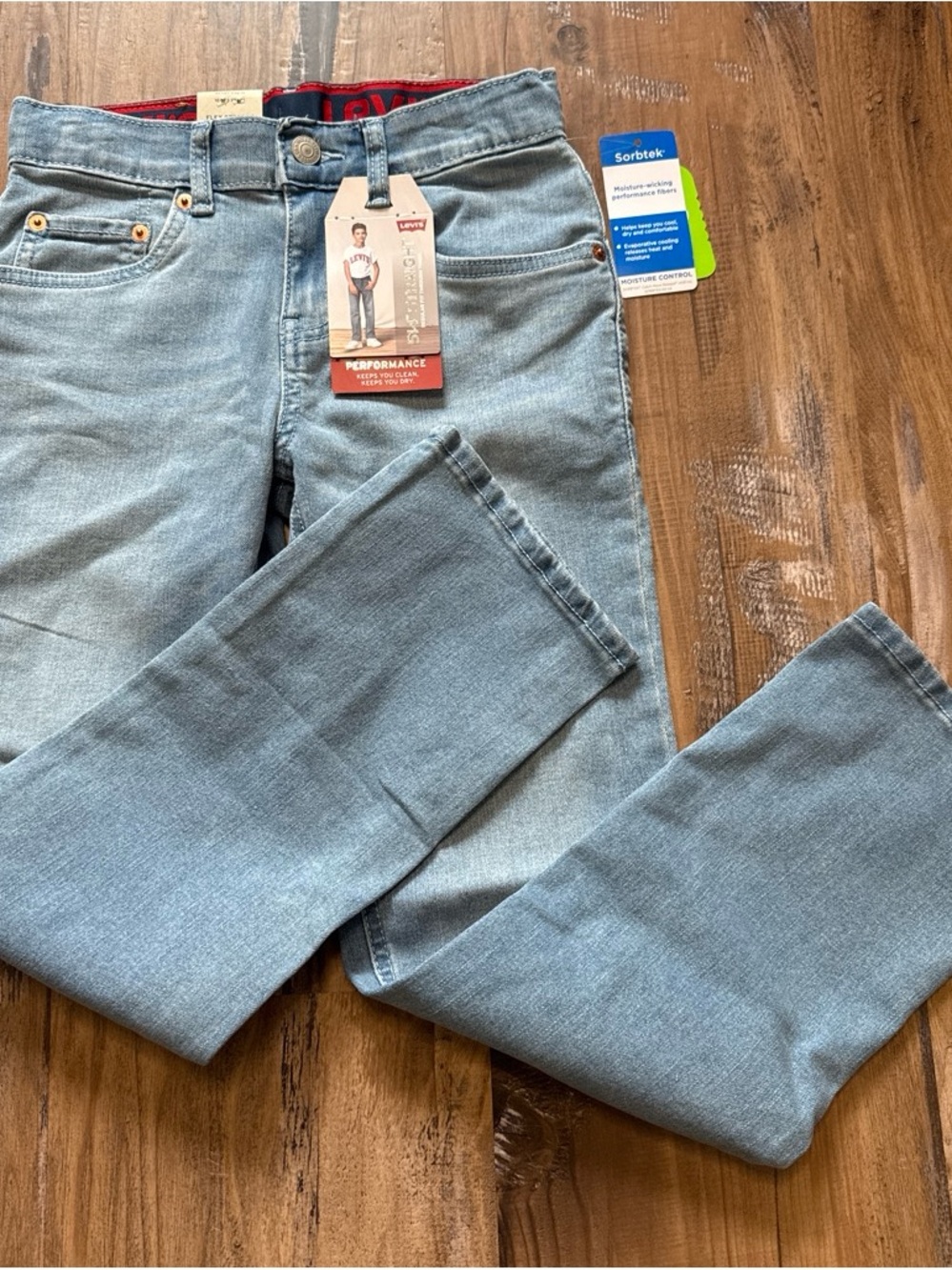 Levi's Boys Light Blue Performance Jeans